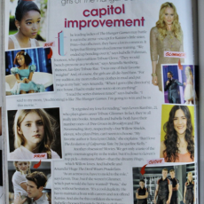 Scan da Teen Vogue revela fotos inéditas de Rue, Glimmer e Clove!