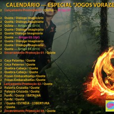 Um mês repleto de atividades e surpresas para os fãs!