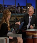Jennifer Lawrence no The Late Show com David Letterman