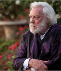 Donald Sutherland como o Presidente Snow em Jogos Vorazes