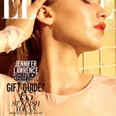 Jennifer Lawrence é a capa da edição de dezembro da revista Elle!
