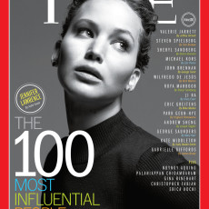 Jennifer Lawrence é a capa da revista Times
