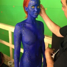 Veja Jennifer Lawrence como Mística em foto de “X-Men: Dias de Um Futuro Esquecido”!