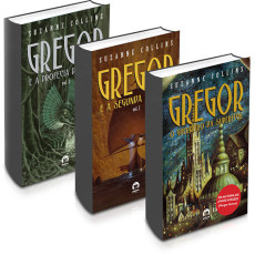 Kit com 3 livros de As Crônicas de Gregor em promoção só hoje!