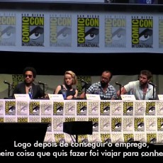 VÍDEO: Painel de Em Chamas na Comic-Con