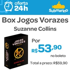 Trilogia Jogos Vorazes em promoção no Submarino: só hoje!